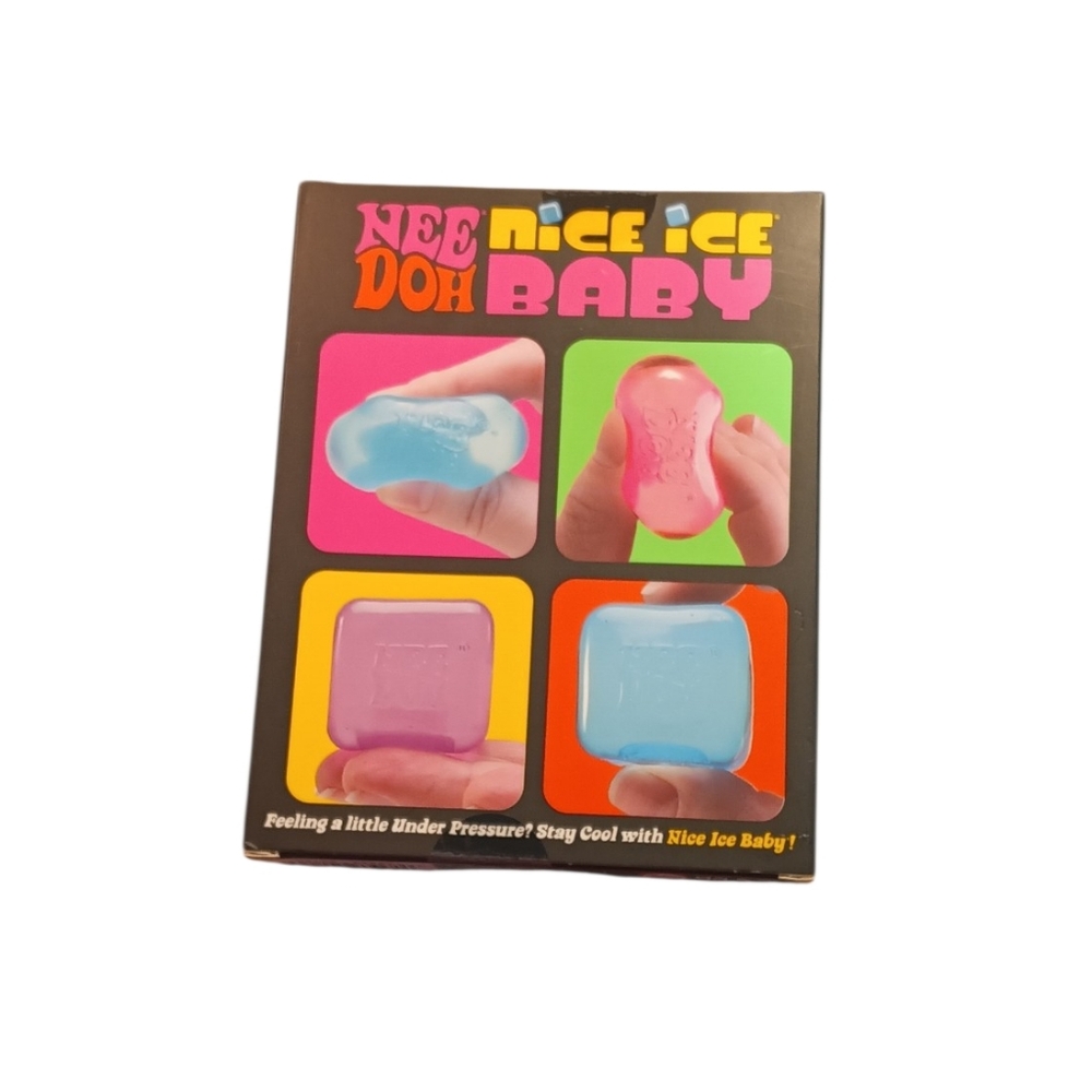 Nee Doh Nice Ice Baby Squishies - Blue, Pink, Purple - Picture 2 of 4